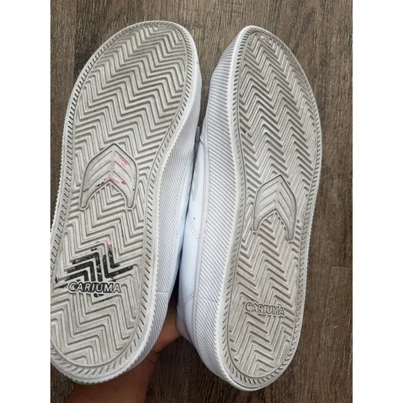 Cariuma Salvas White Leather Low Top Sneakers Mens 12 Womens 13.5 411301W26M120 - Picture 4 of 8